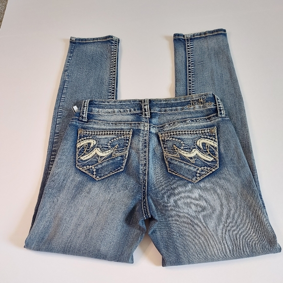 Truth be told Classic Super skinny Mid rise  stretch Heavey stretch Jeans size 8 - Picture 11 of 13